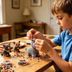 Tiny 3D Beaded Animal DIY Kit – Cute Animal Beading Craft Set