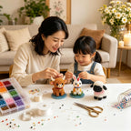 Tiny 3D Beaded Animal DIY Kit – Cute Animal Beading Craft Set