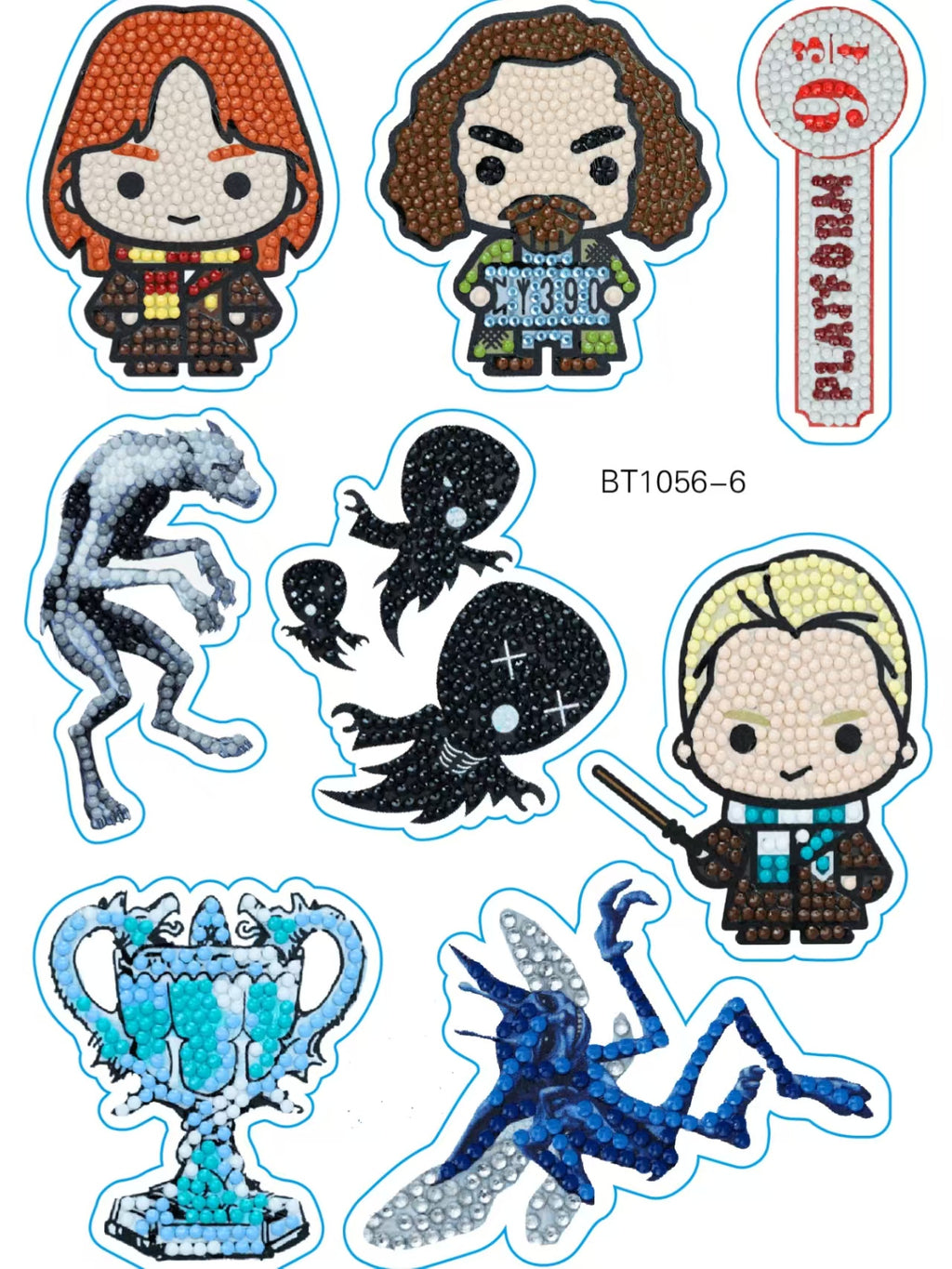 Harry Potter Diamond Sticker Book Refill Stickers