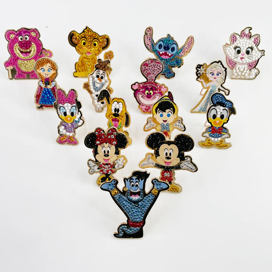 Classic Character Diamond Badges
