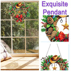 DIY Diamond Painting Hanging Christmas Ornament