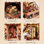 Cuckoo Clock 3D Wooden Puzzle Kit