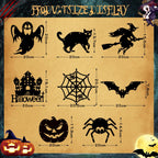 LED Halloween 3D Light-Up Wall Decor – Spooky Indoor Party Decorations