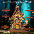 Cuckoo Clock 3D Wooden Puzzle Kit