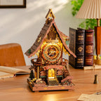 Cuckoo Clock 3D Wooden Puzzle Kit