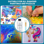 💎 Diamond Painting Sealer with Silicone Brush