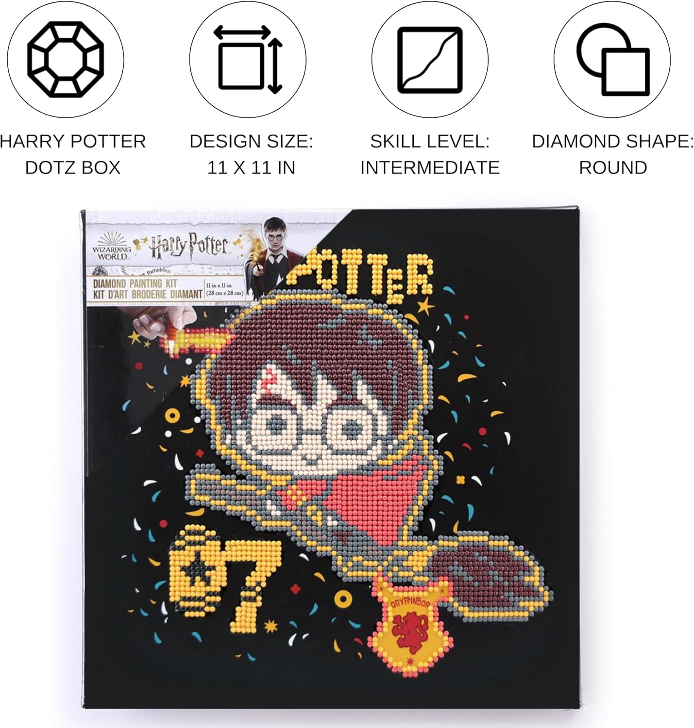Chibi Harry Potter Diamond Painting Kit