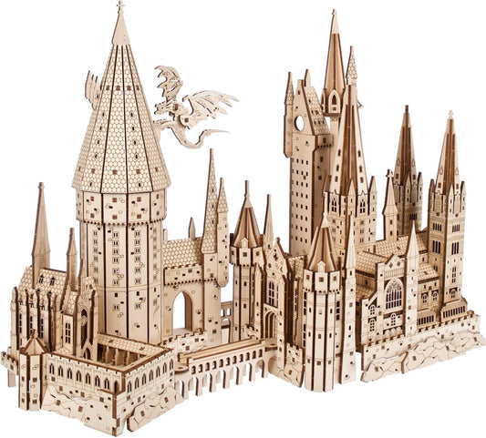 Hogwarts Castle 3D Wooden Puzzle Kit