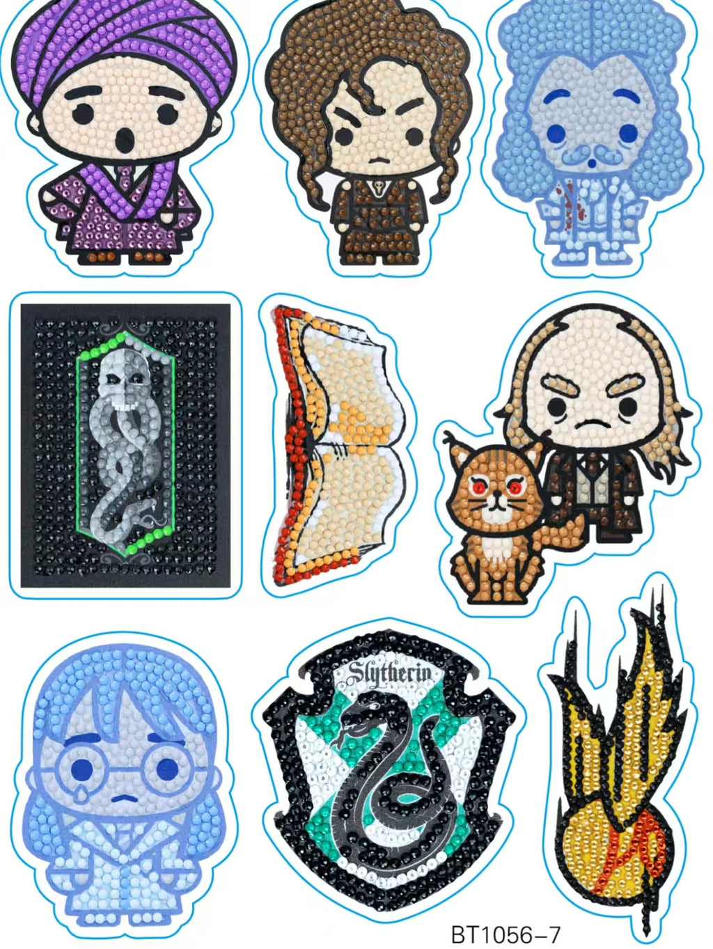 Harry Potter Diamond Sticker Book Refill Stickers