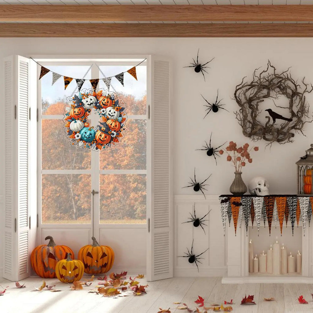 Halloween Diamond Painting Suncatcher