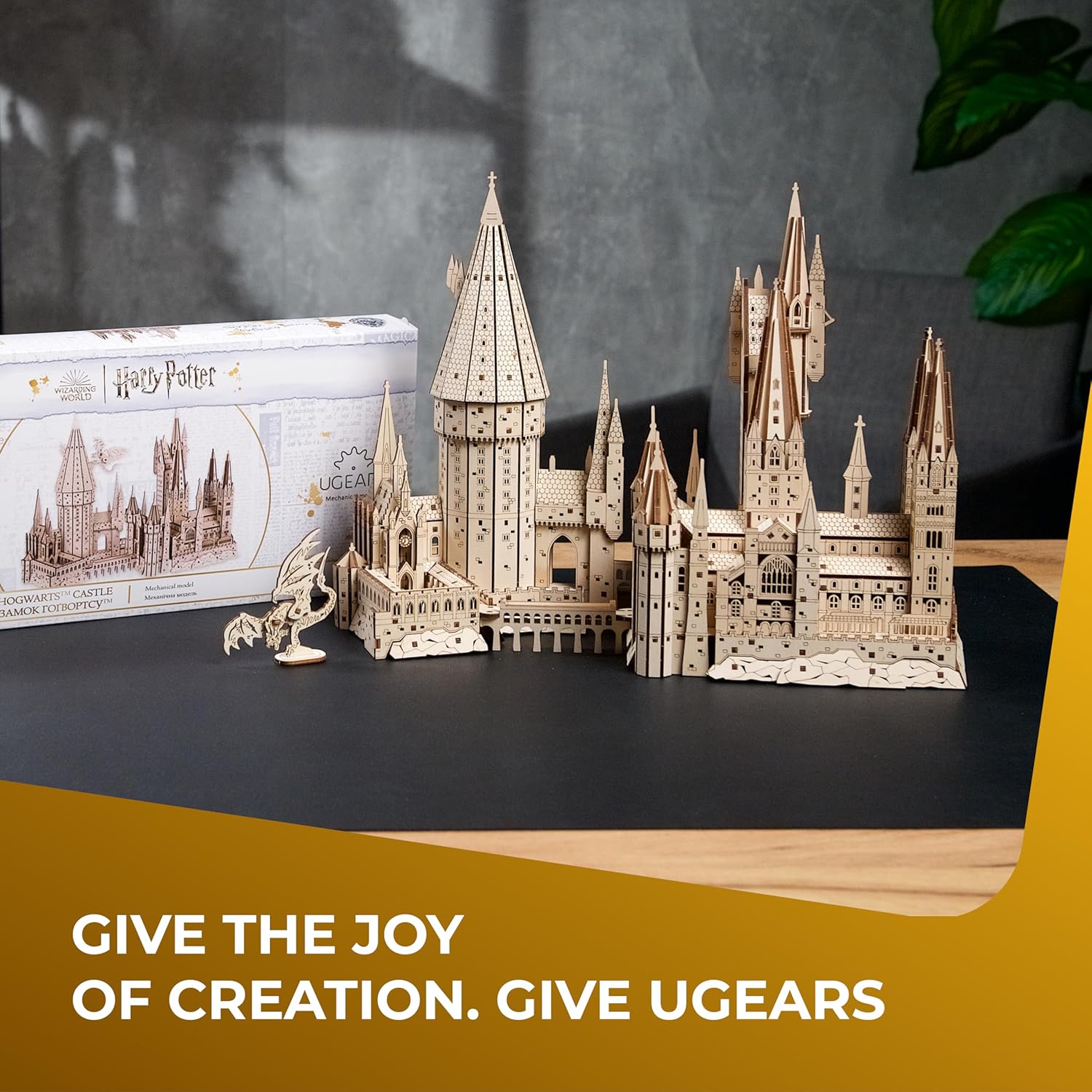 Hogwarts Castle 3D Wooden Puzzle Kit