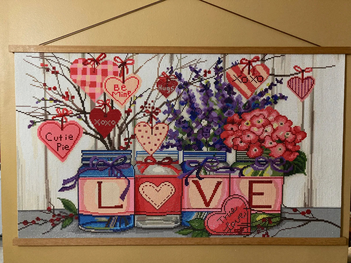 💕 Love Heart Flower Jars