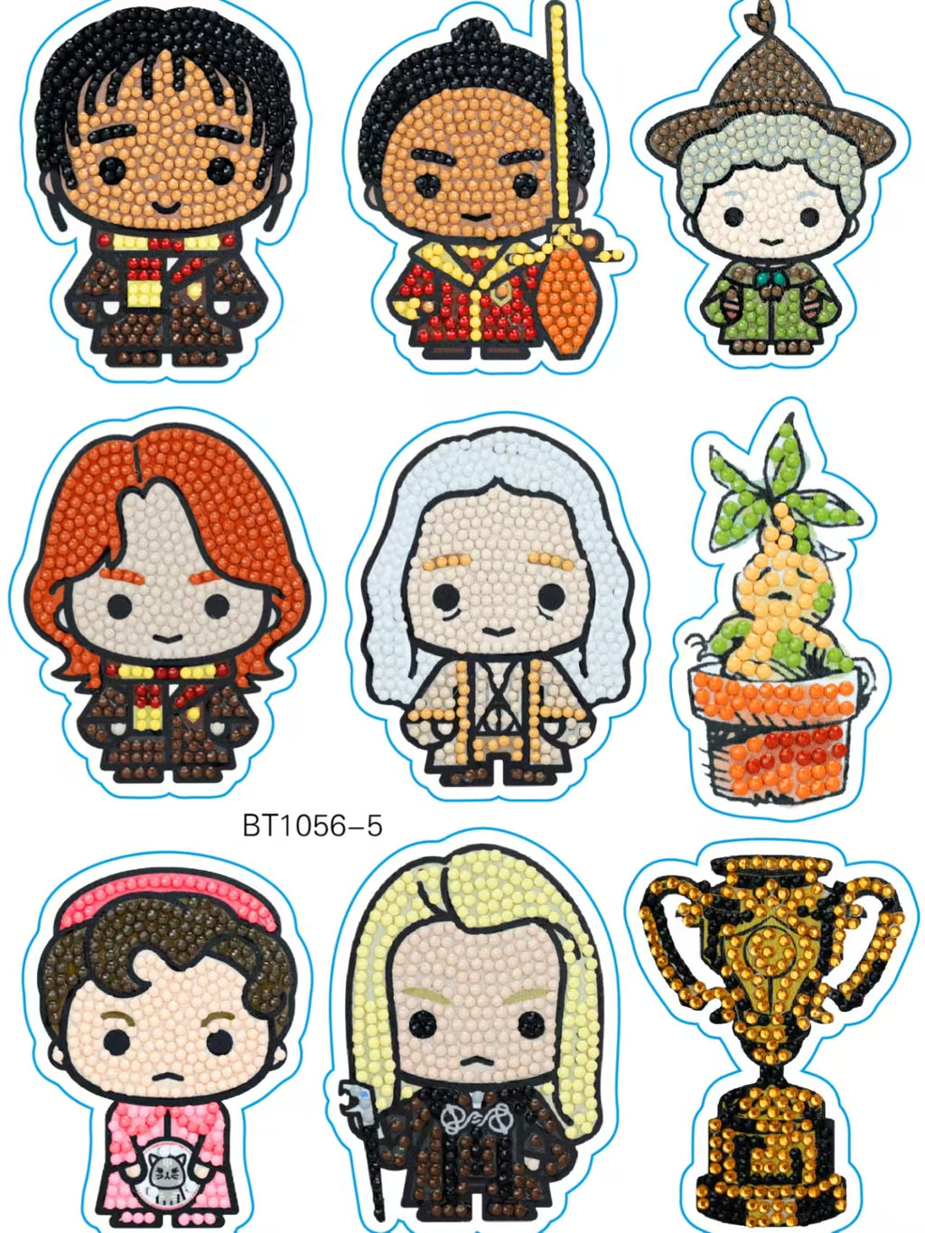 Harry Potter Diamond Sticker Book Refill Stickers