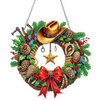 DIY Diamond Painting Hanging Christmas Ornament