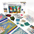 Diamond Painting Kit on Stretched Canvas