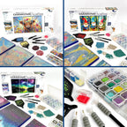Diamond Painting Kit on Stretched Canvas