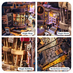 Harry . Potter: Magic Night Alley - DIY Book Nook Kit