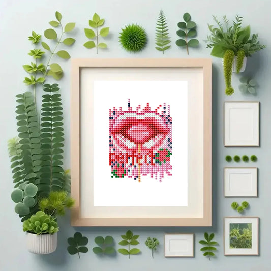 Valentine Mini Diamond Painting Set – Love Icons Collection