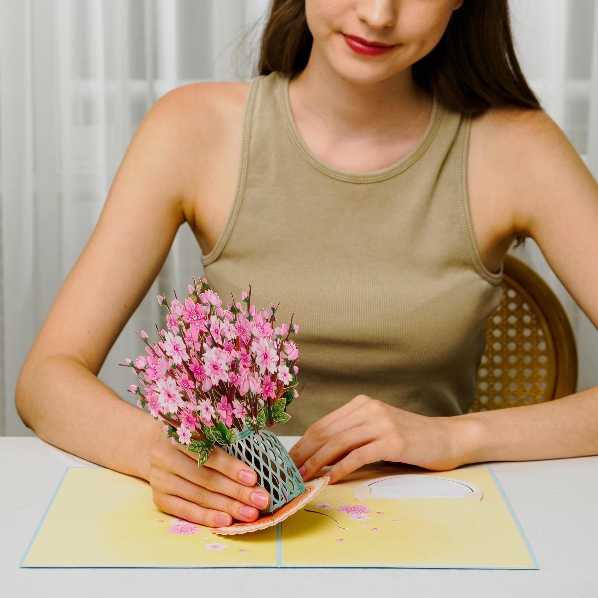 3D Flower Bouquet Pop-Up Card – Mother’s Day & All Occasion