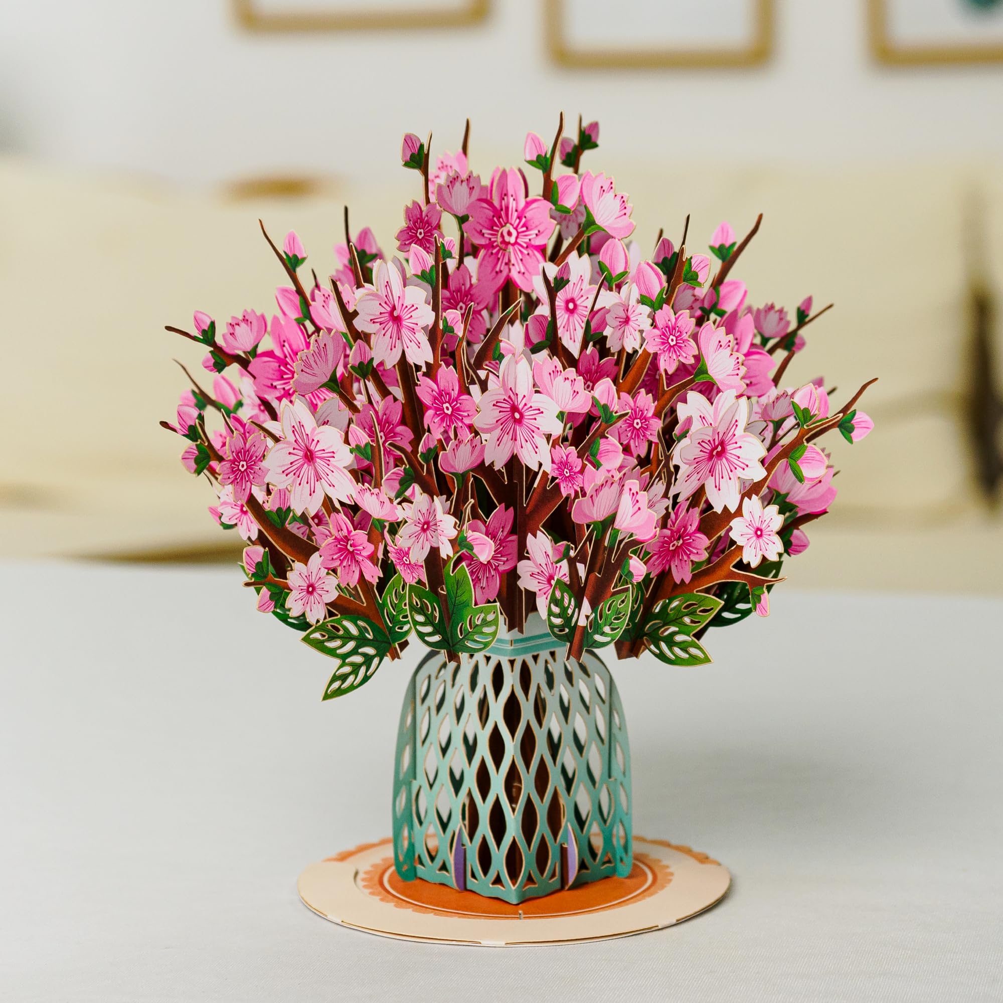 3D Flower Bouquet Pop-Up Card – Mother’s Day & All Occasion