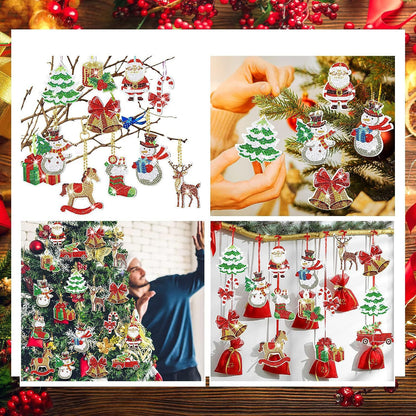 Create sparkling holiday joy with our 12pcs Christmas Diamond Painting Keychain kit . Fun 5D DIY crafts for kids & adults. Perfect gifts & festive decorations!