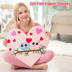 Bulk Felt Sheets Craft Kit – 120PCS for DIY & Sewing Projects