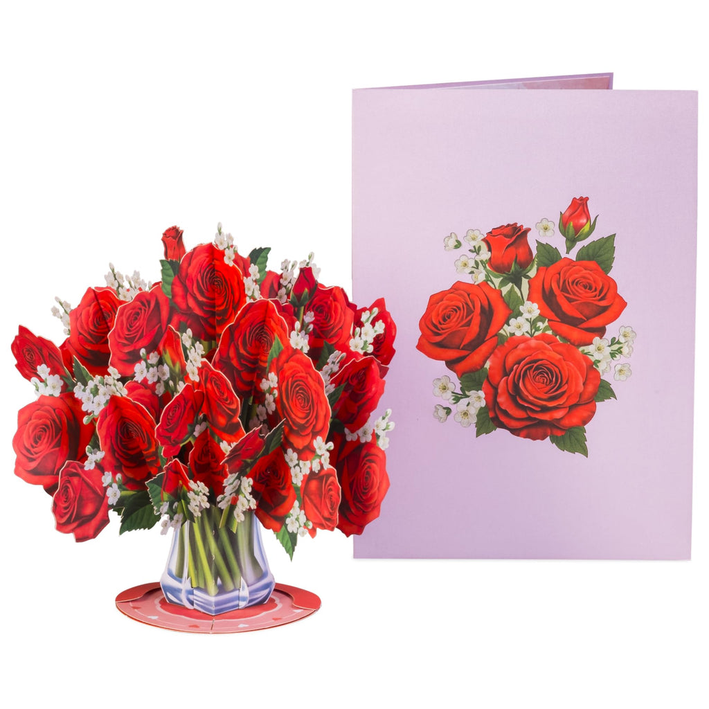 3D Flower Bouquet Pop-Up Card – Mother’s Day & All Occasion