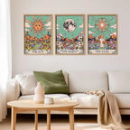 The Sun Tarot Diamond Painting Kit – 5D DIY Diamond Art Wall Décor