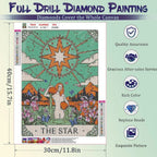 The Sun Tarot Diamond Painting Kit – 5D DIY Diamond Art Wall Décor