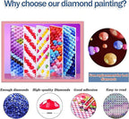 The Sun Tarot Diamond Painting Kit – 5D DIY Diamond Art Wall Décor
