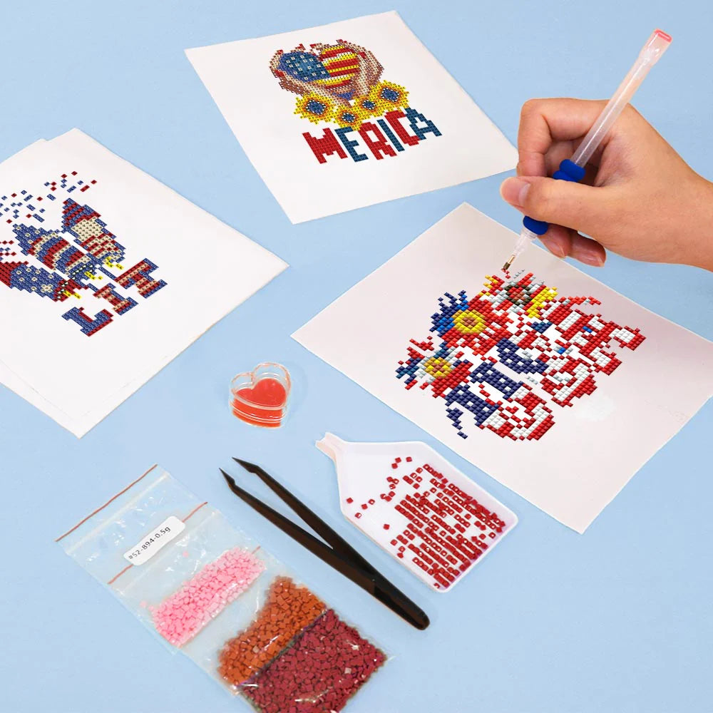 Diamond Painting - 4 Mini-Paintings | Great America