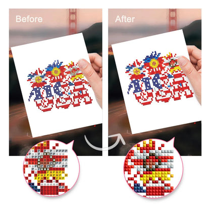 Diamond Painting - 4 Mini-Paintings | Great America