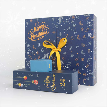 Diamond Painting - Advent Calendar - Midnight Gold Edition (24 Doors)