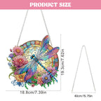Dragonfly Diamond Art Hanging Ornament Kits