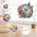 Dragonfly Diamond Art Hanging Ornament Kits