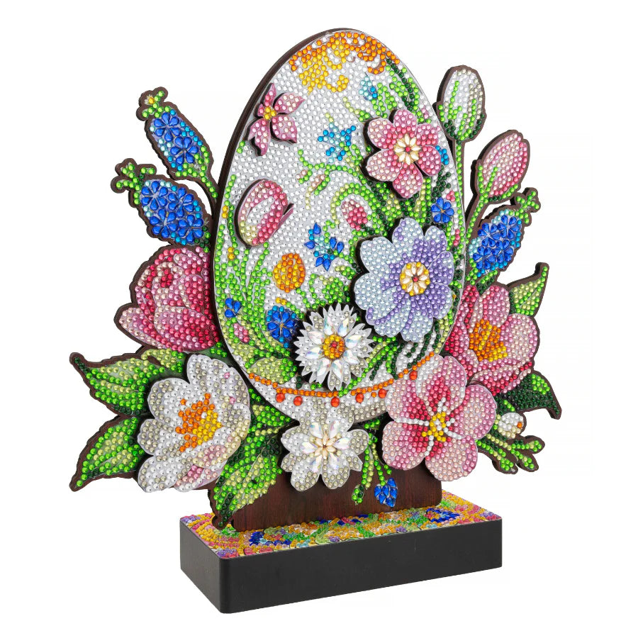 Easter Diamond Art Wooden Decoration Kit