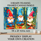 Diamond Painting Kit on Stretched Canvas