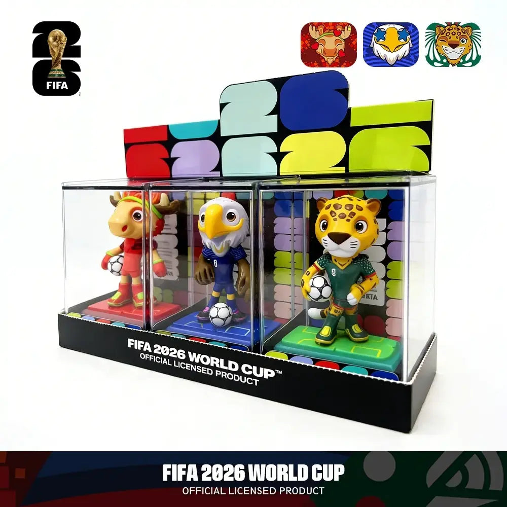 2026 FIFA World Cup Mascot Collectible Set – Official Licensed Figurines