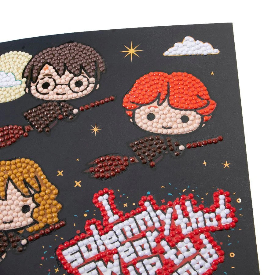 Magical Hogwarts DIY Diamond Painting Greeting Cards（8PCS）