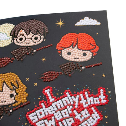 Magical Hogwarts DIY Diamond Painting Greeting Cards（8PCS）