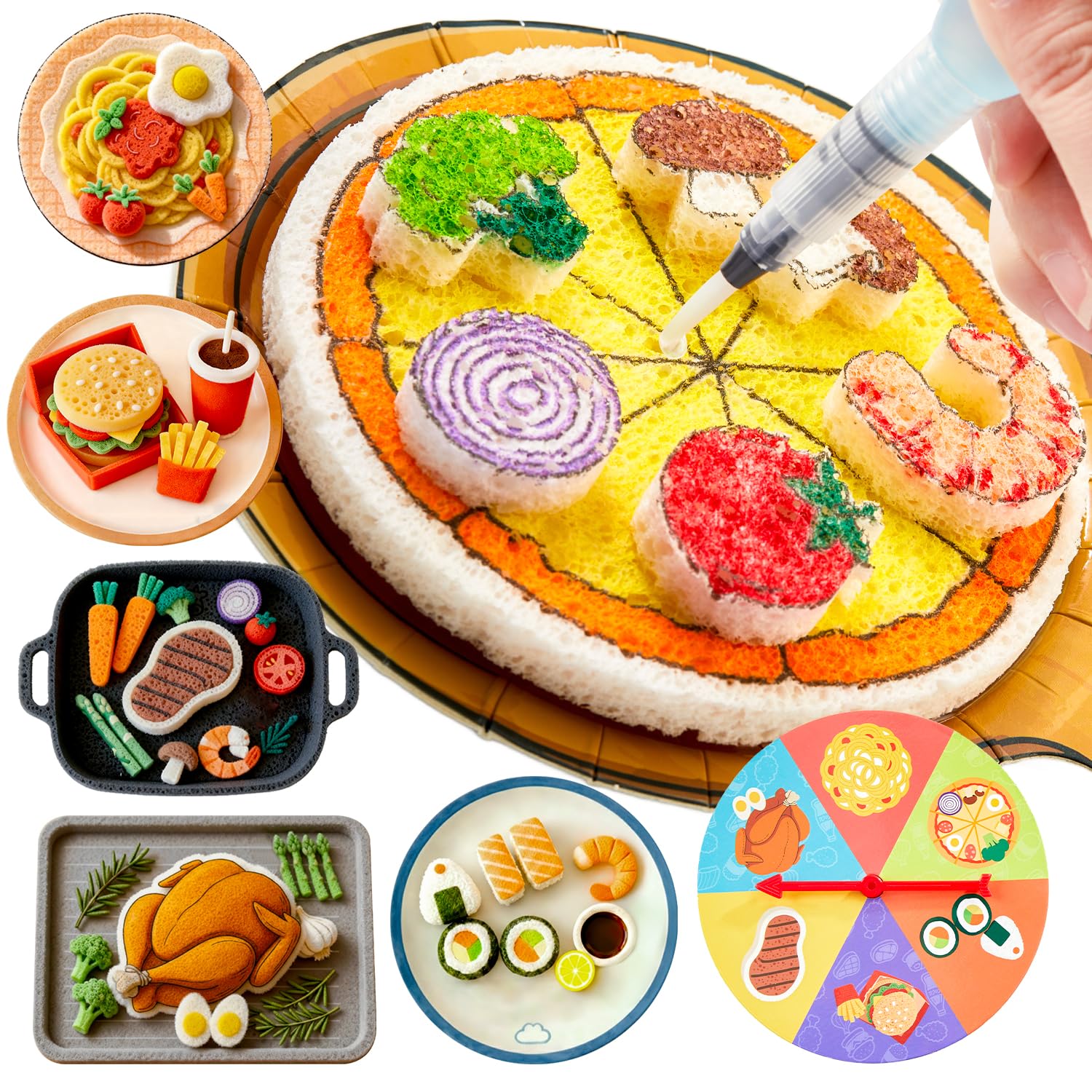 44PCS Magic 3D Foam Texture Painting Kit