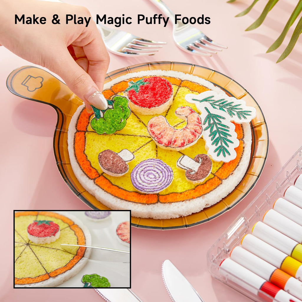 44PCS Magic 3D Foam Texture Painting Kit