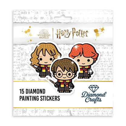 ✨ Harry Potter Diamond Painting Stickers (Set of 15)