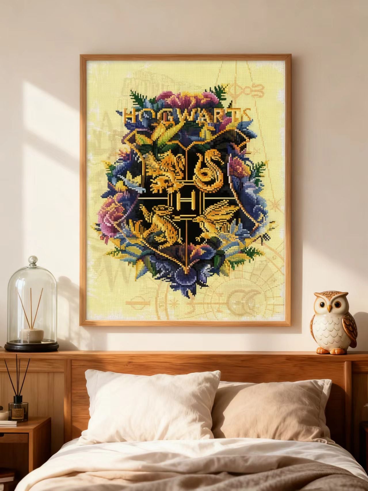Hogwarts Crest Diamond Painting Kit