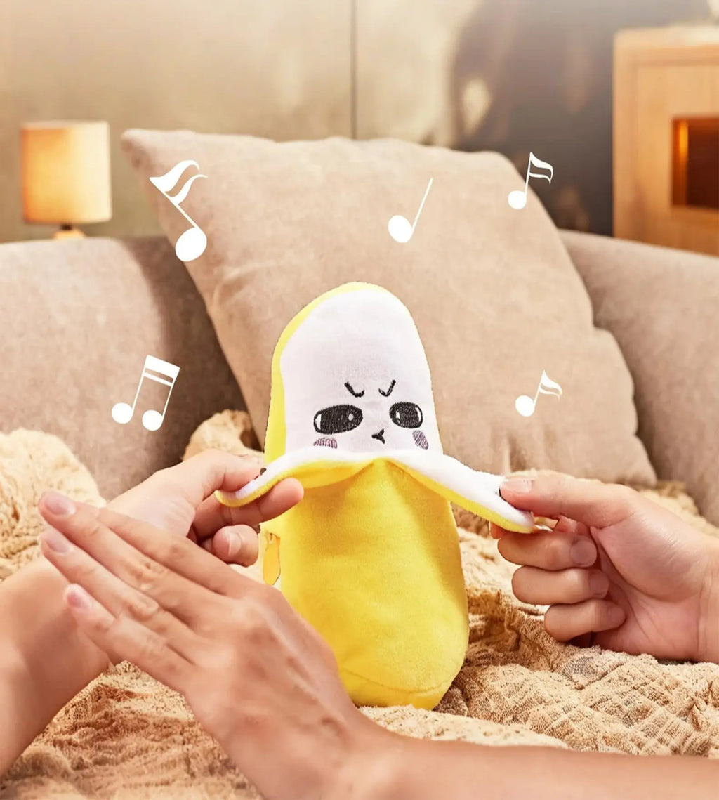 Interactive Music Plush Toy Set-Funny Interactive Fruit Plush Gifts
