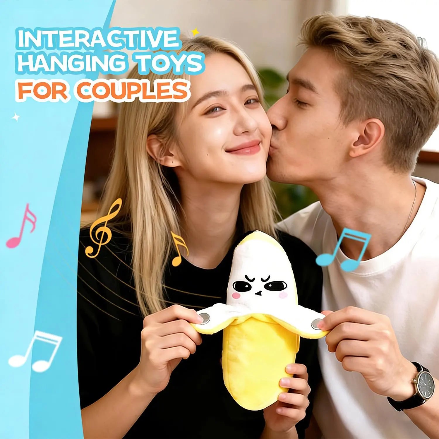 Interactive Music Plush Toy Set-Funny Interactive Fruit Plush Gifts
