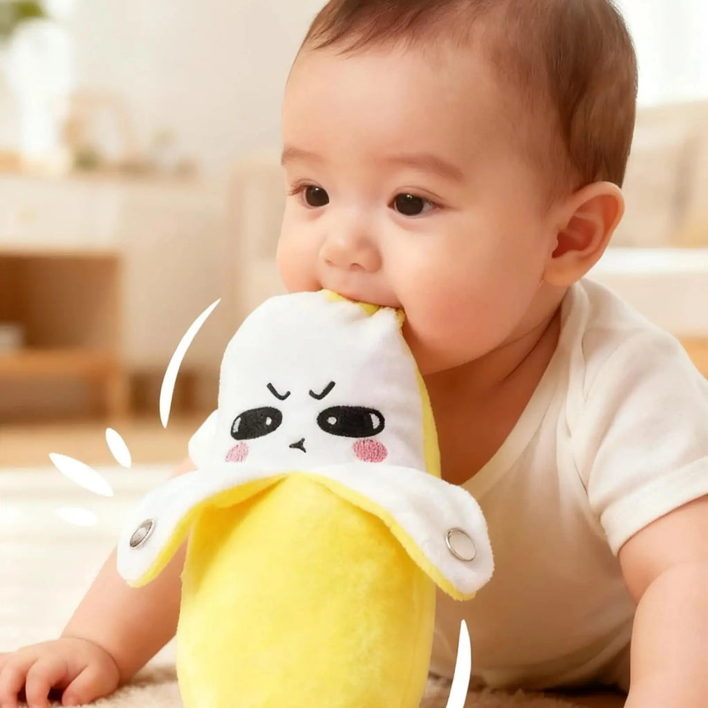 Interactive Music Plush Toy Set-Funny Interactive Fruit Plush Gifts