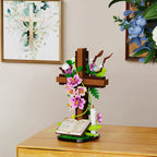 Jesus Cross Flower Building Set – Inspirational Christian Gift