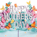 Happy Mother’s Day 3D Pop-Up Card – Surprise Gift Card with Note Tag