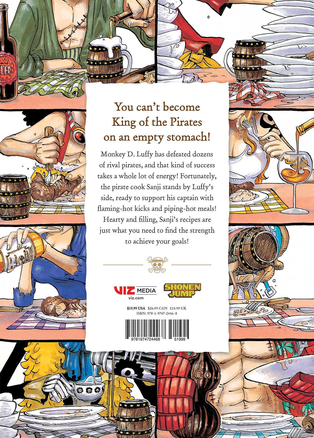 Pirate Chef Cookbook – Hardcover Recipes from the Grand Sea